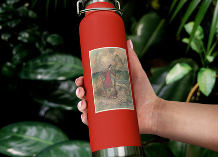 Rita Rides on the Dolphin by Warwick Goble Copper Vacuum Insulated Bottle, 22oz