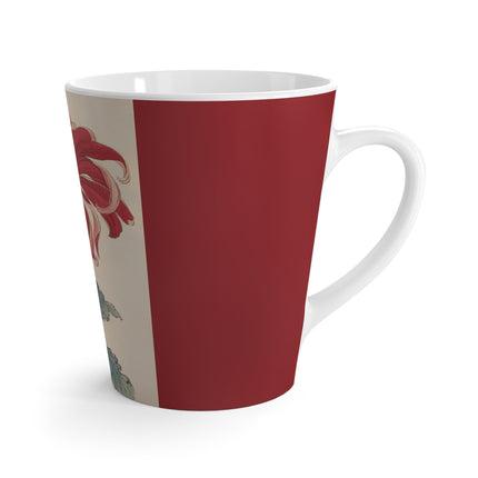 Keika hyakugiku, Pl.01 by Keika Hasegawa Latte Mug
