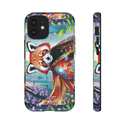 Cybernetic Red Panda Phone Cases
