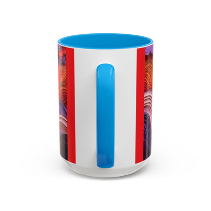 Dramatic Sunset Sky Colorful Mugs (11oz, 15oz)