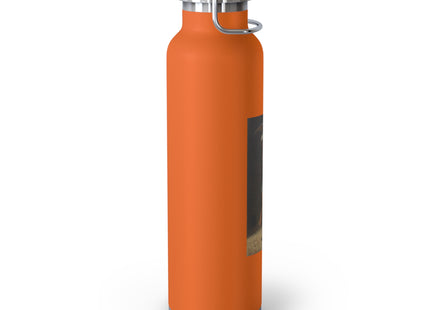 A Rich Kirghiz Huntsman with a Falcon by Vasily Vereshchagin Copper Vacuum Insulated Bottle, 22oz