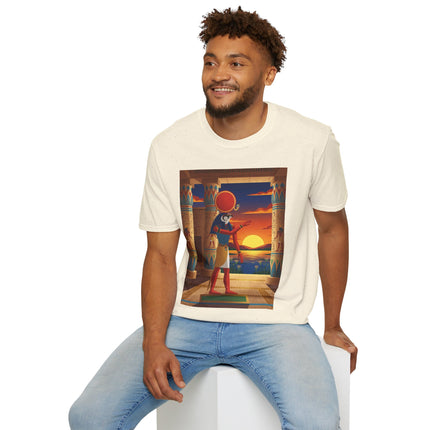 Ra Egyptian Sun God T-Shirt – Ancient Power & Sunset Majesty