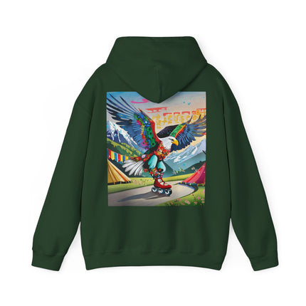Eagle Skater – Heavy Blend™ Hooded Sweatshirt
