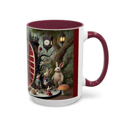 Malice in Wonderland – Gothic Halloween Colorful Mugs (11oz, 15oz)