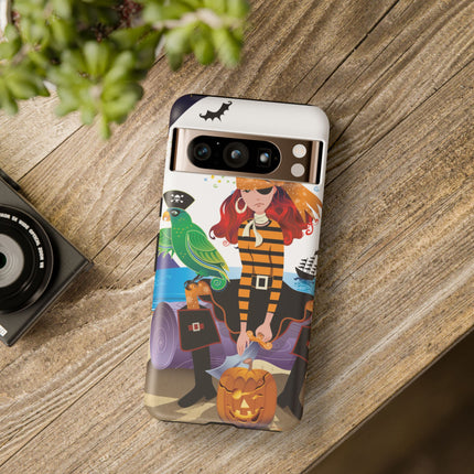 Moonlit Pirate Halloween Phone Cases