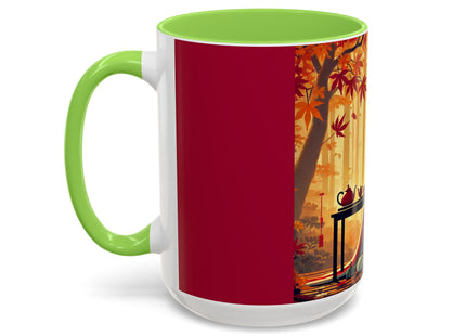 Theatrical Harvest Rabbit Colorful Mugs (11oz, 15oz)