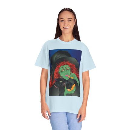 Mirror, Mirror A Witch's Touch Unisex Garment-Dyed T-shirt