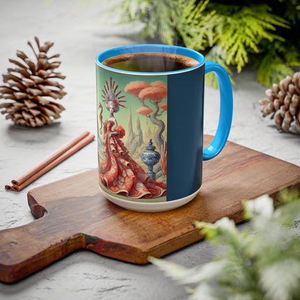The Seahorse Court Colorful Mugs (11oz, 15oz)