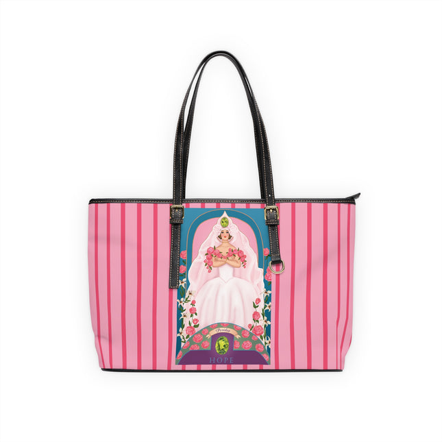 August & Peridot (from the Gem Series) by Sofia Chiostri PU Leather Shoulder Bag