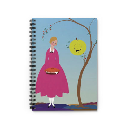 Apple Pie Day Spiral Notebook – Whimsical Charm & Sweet Innocence