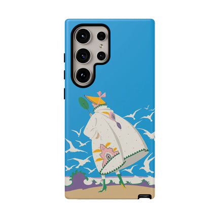 Seaside Wanderer Phone Case – Whimsical Charm & Coastal Delight