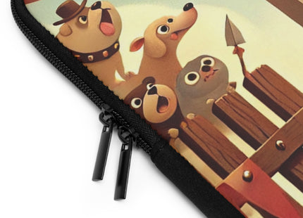 Bulldog Duel Laptop Sleeve