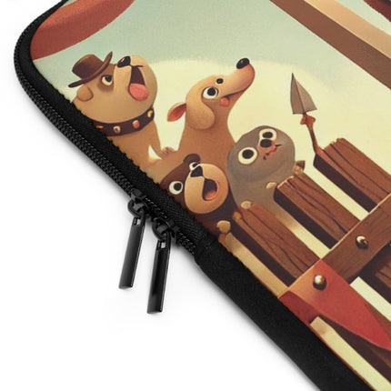 Bulldog Duel Laptop Sleeve