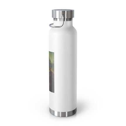 Mona Lisa by Leonardo da Vinci Copper Vacuum Insulated Bottle, 22oz