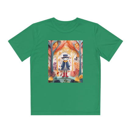Cat in Boots in the Enchanted Forest Youth Competitor Tee