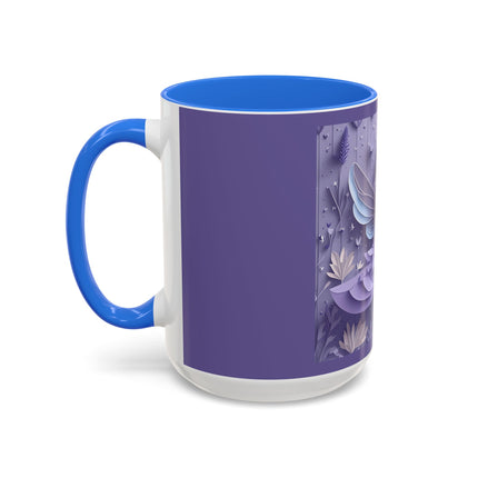 Lavender Fairy Colorful Mugs (11oz, 15oz)