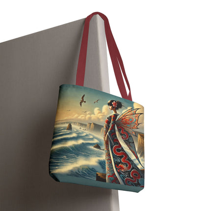 The Coastal Fairy Tote Bag – Serene Grace & Oceanic Magic
