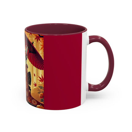 Theatrical Harvest Rabbit Colorful Mugs (11oz, 15oz)