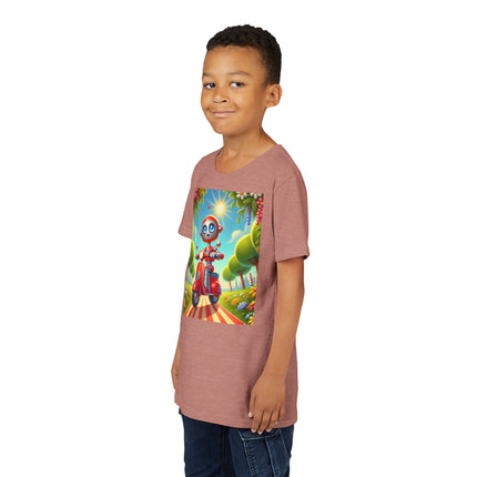 The Traveling Robot Youth Short Sleeve Tee