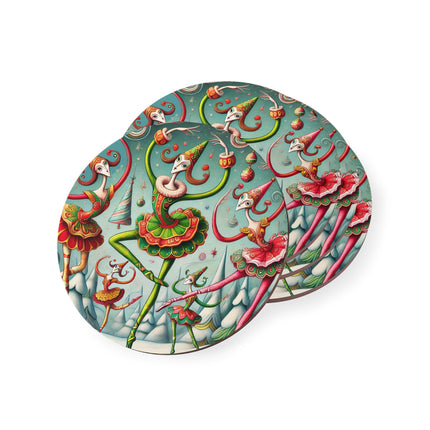Christmas Ballet of the Absurd Coasters