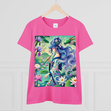 Fairy of the Koi Pond Cotton Tee