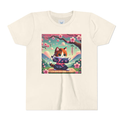 Samurai Kitten Youth Short Sleeve Tee