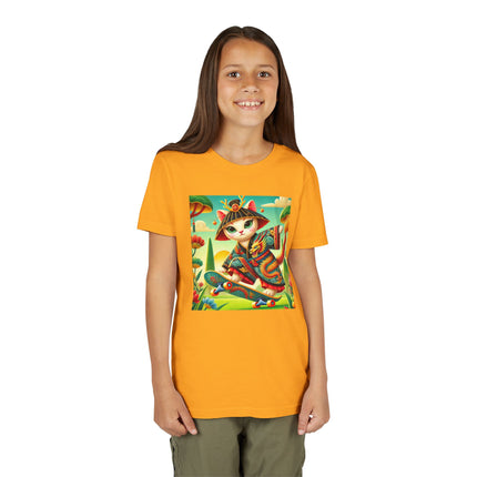 Dragon Dance on Wheels Youth Short Sleeve Tee