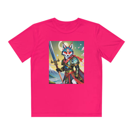 Cyberpunk Samurai Youth Competitor Tee