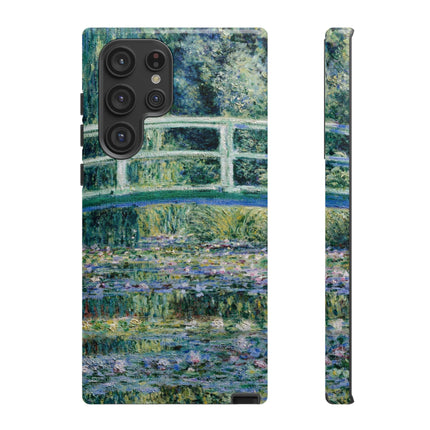 Water Lilies and Japanese Bridge by Claude Monet Phone Cases