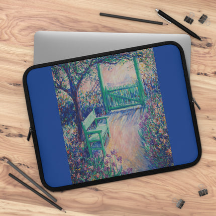 The Artist’s Garden (The Green Chair) by Theodore Earl Butler Laptop Sleeve
