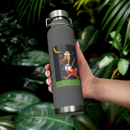 Dapper Duck Copper Vacuum Insulated Bottle, 22 oz