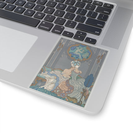 Liaisons Dangereuses by George Barbier Kiss-Cut Stickers (4 Sizes)