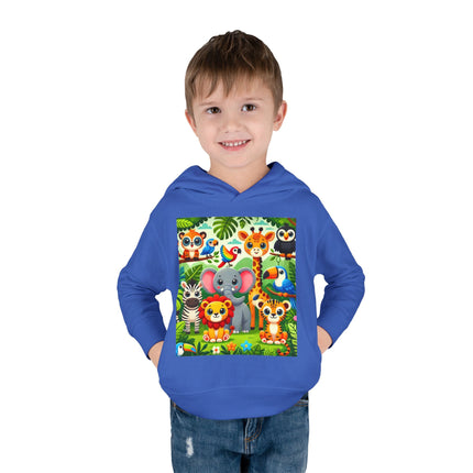 Jungle Friends Parade Toddler Pullover Fleece Hoodie