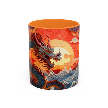 Emergence of the Dragon Colorful Mugs (11oz, 15oz)