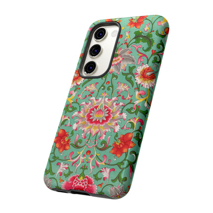 Colorful Floral Pattern by Owen Jones Phone Cases