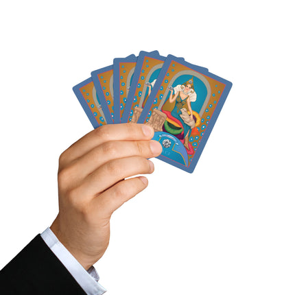 April & Diamond (from the Gem Series) by Sofia Chiostri Playing Cards