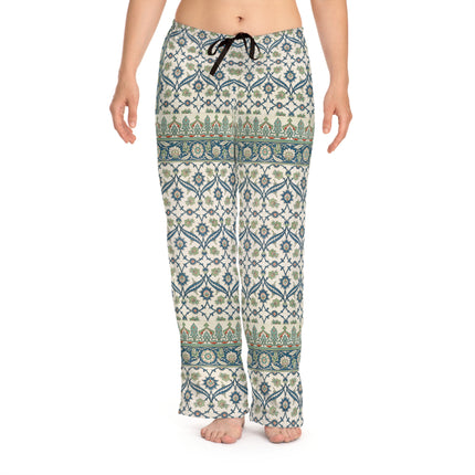 Arabesques by Émile Prisse d'Avennes Women's Pajama Pants (AOP)
