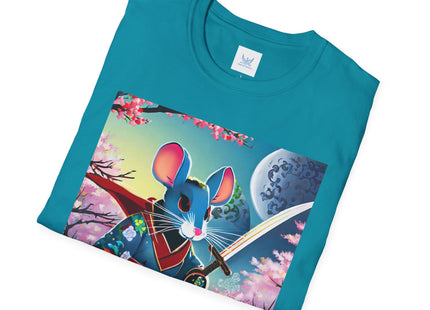 Cyber Samurai Rat Softstyle T-Shirt