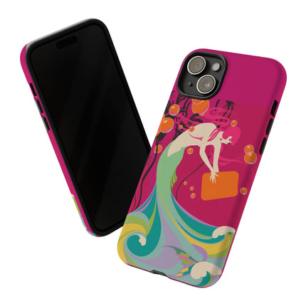 Mermaid Dive Phone Case – Vibrant Waves & Playful Elegance