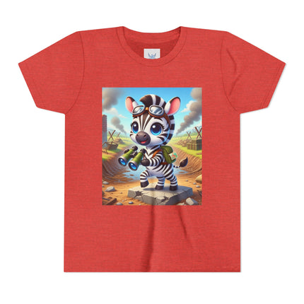Zebra Lookout Youth Short Sleeve Tee