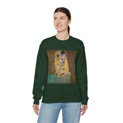 The Kiss by Gustav Klimt Heavy Blend™ Crewneck Sweatshirt