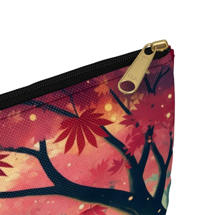 The Dragon Fairy’s Dance Flat Pouch – Spring Fire, Grace & Enchanted Motion