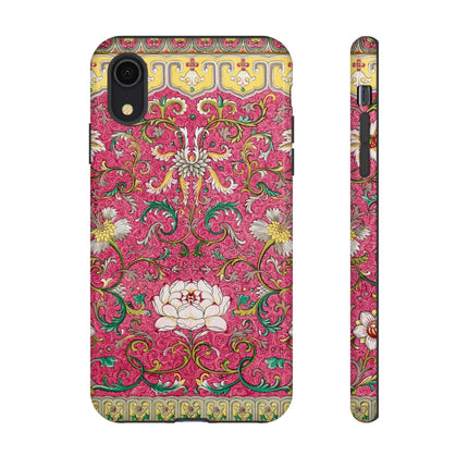 Pink Floral Pattern by Owen Jones Phone Cases