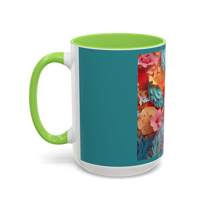 Hibiscus Fairy Colorful Mugs (11oz, 15oz)