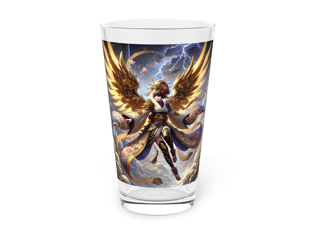 Valkyrie Descending Through Storm Glass, 16oz