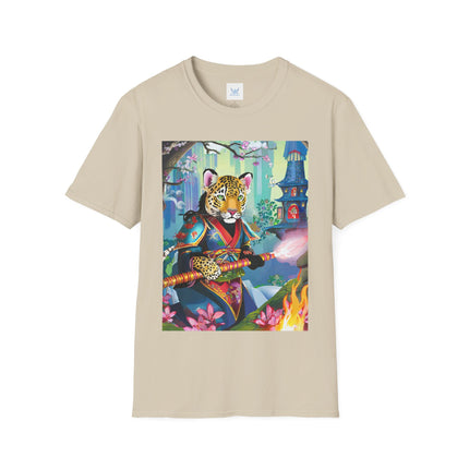 Cyberpunk Leopard Softstyle T-Shirt