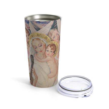 Madonna with Child Surrounded by Musical Angels by Gerda Wegener Tumbler 20oz