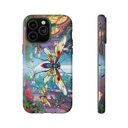 Neon Swarm Phone Cases