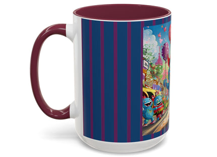 Monster Parade Madness Colorful Mugs (11oz, 15oz)