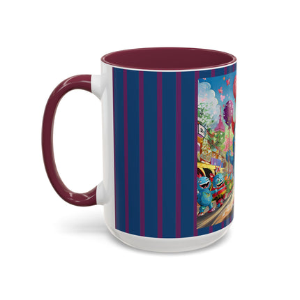 Monster Parade Madness Colorful Mugs (11oz, 15oz)